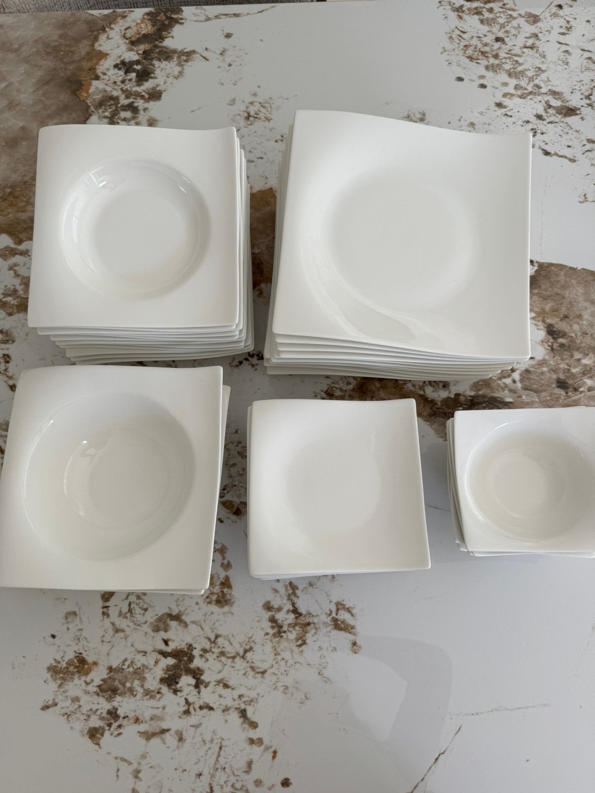 Maxwell Williams Servies — White Basics Collection — Nieuw, Ophalen, Overige merken, Modern, Compleet servies