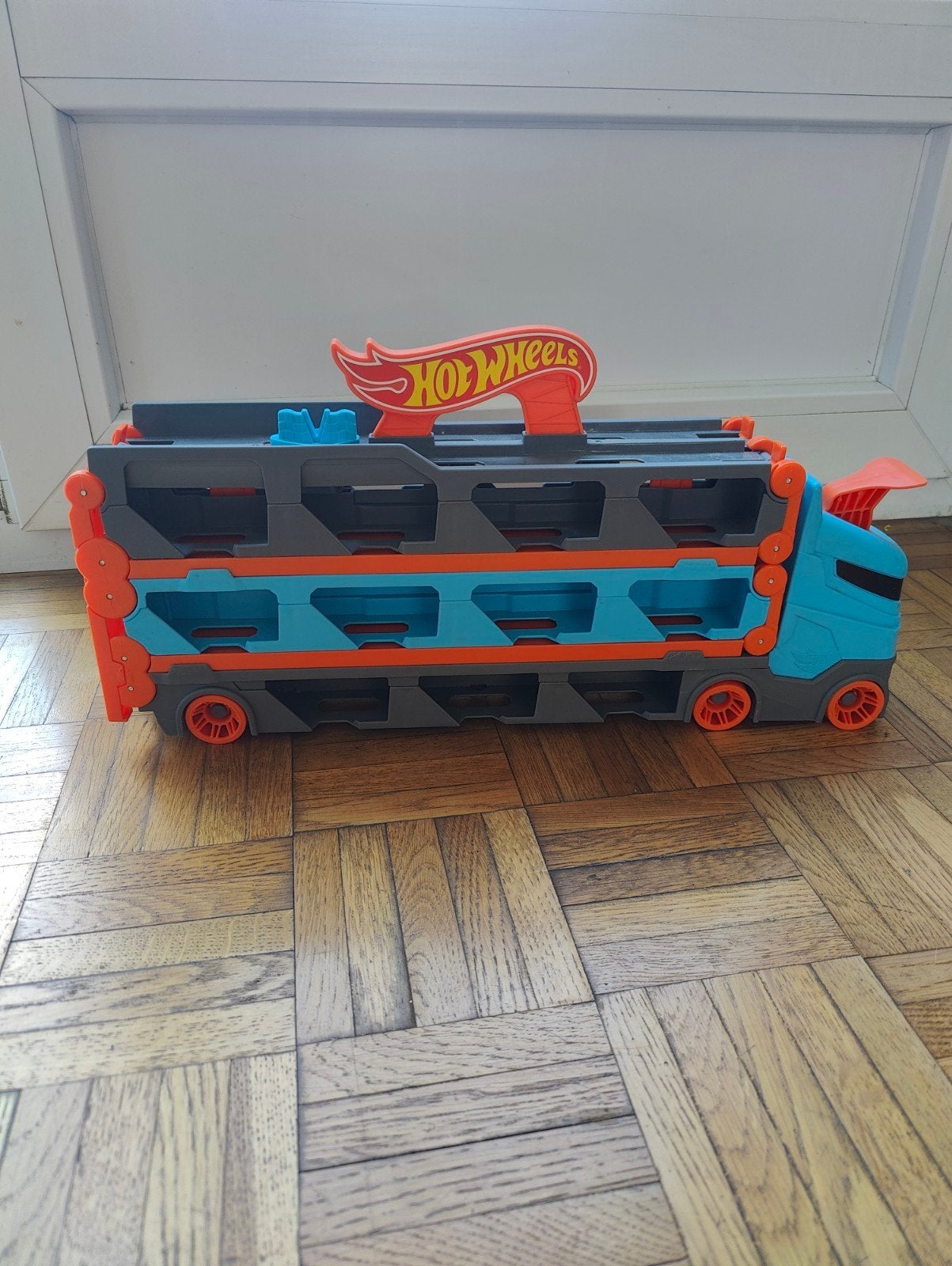 Hot Wheels  Super transporter, Ophalen, Racebaan, Hot Wheels