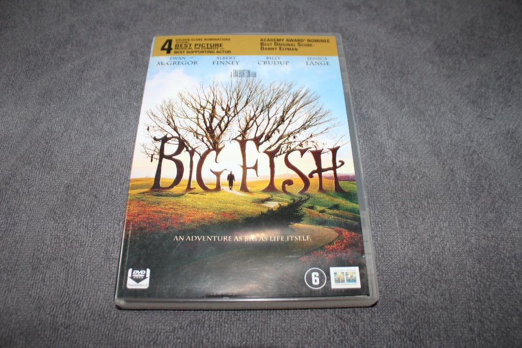 DVD Big Fish, CD & DVD, DVD | Science-Fiction & Fantasy, À partir de 6 ans, Enlèvement ou Envoi, Utilisé, Fantasy