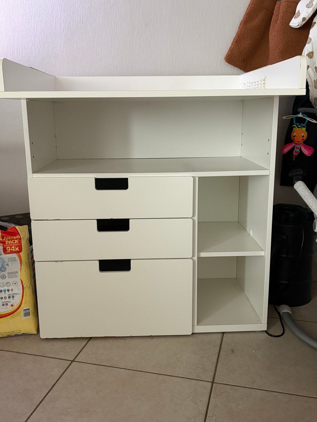 Luiertafel, Kinderen en Baby's, Kinderkamer | Commodes en Kasten, Ophalen, Gebruikt, Commode