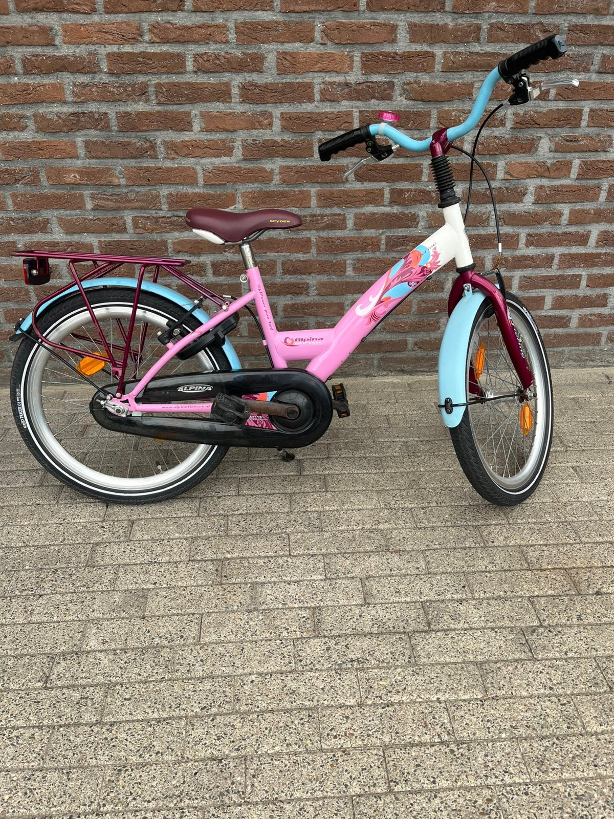 Meisjesfiets 20 inch, Ophalen, Gebruikt, 20 inch
