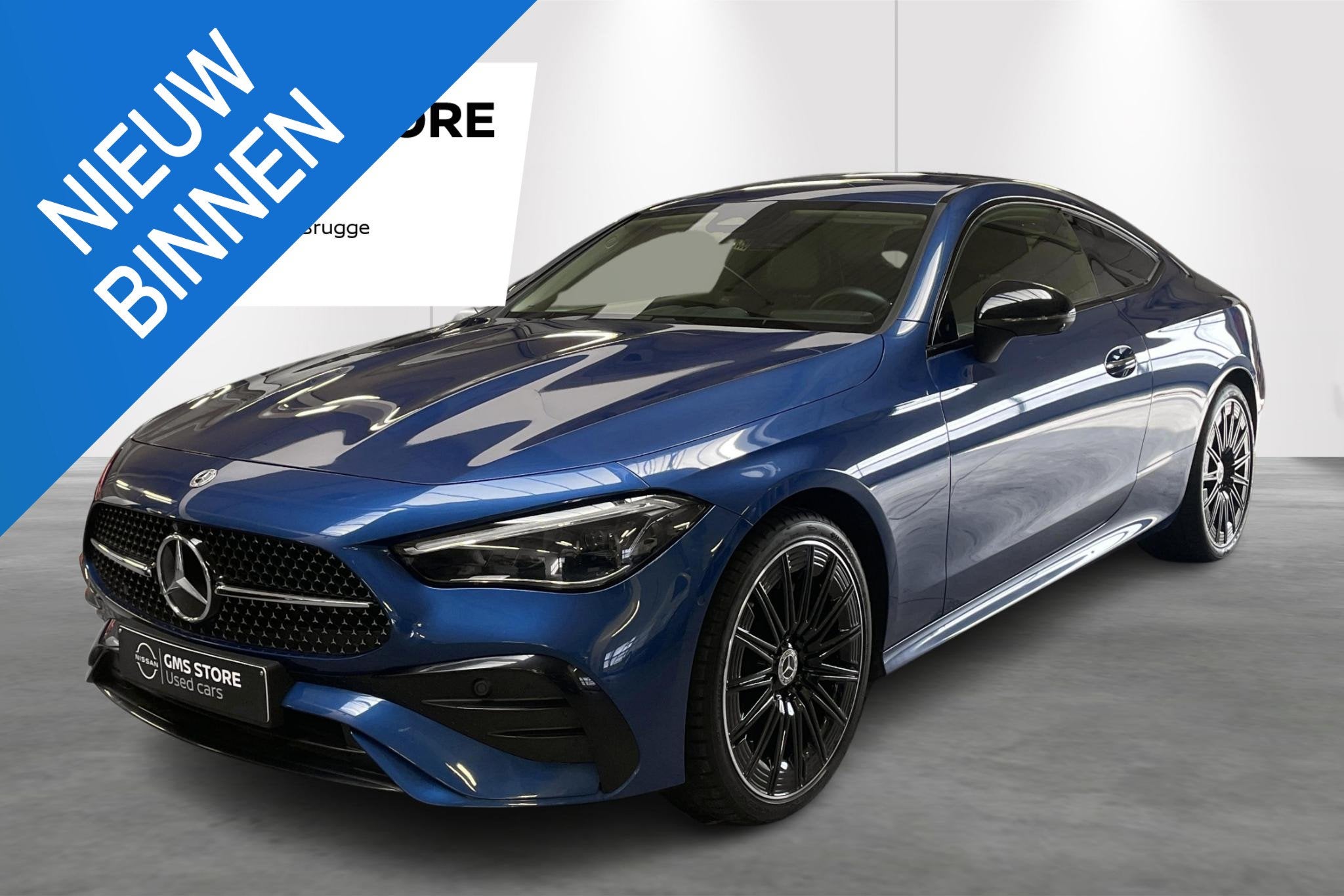 Mercedes-Benz CLE Coupé CLE 220 d AMG Line, Auto's, Automaat, Zwart, Blauw, 124 g/km