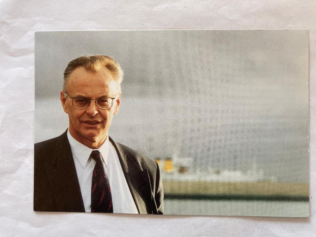 Bidprentje van Minister Daniel Coens, Ophalen of Verzenden, Bidprentje
