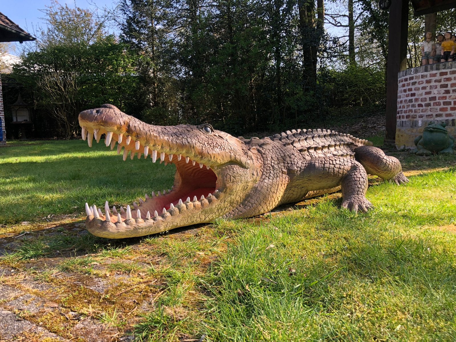 Xxl Polyester Krokodil - alligator, Ophalen, Zo goed als nieuw