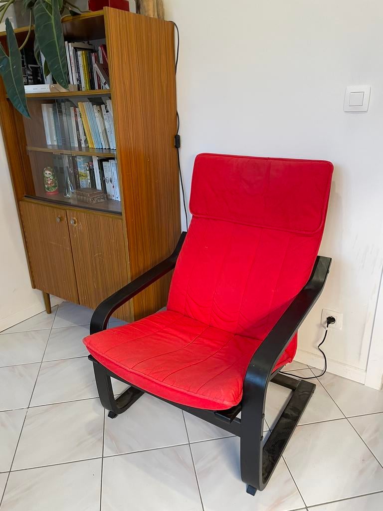 Fauteuil Poang, Maison & Meubles, Fauteuils, Enlèvement, Comme neuf, Bois