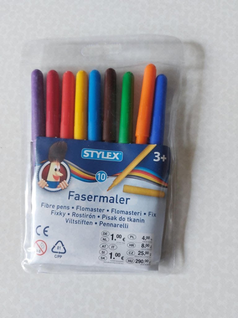 Stiften 0.50€ BBQ schort 0.50€ sierdoekjes blauw, Ophalen, Zo goed als nieuw