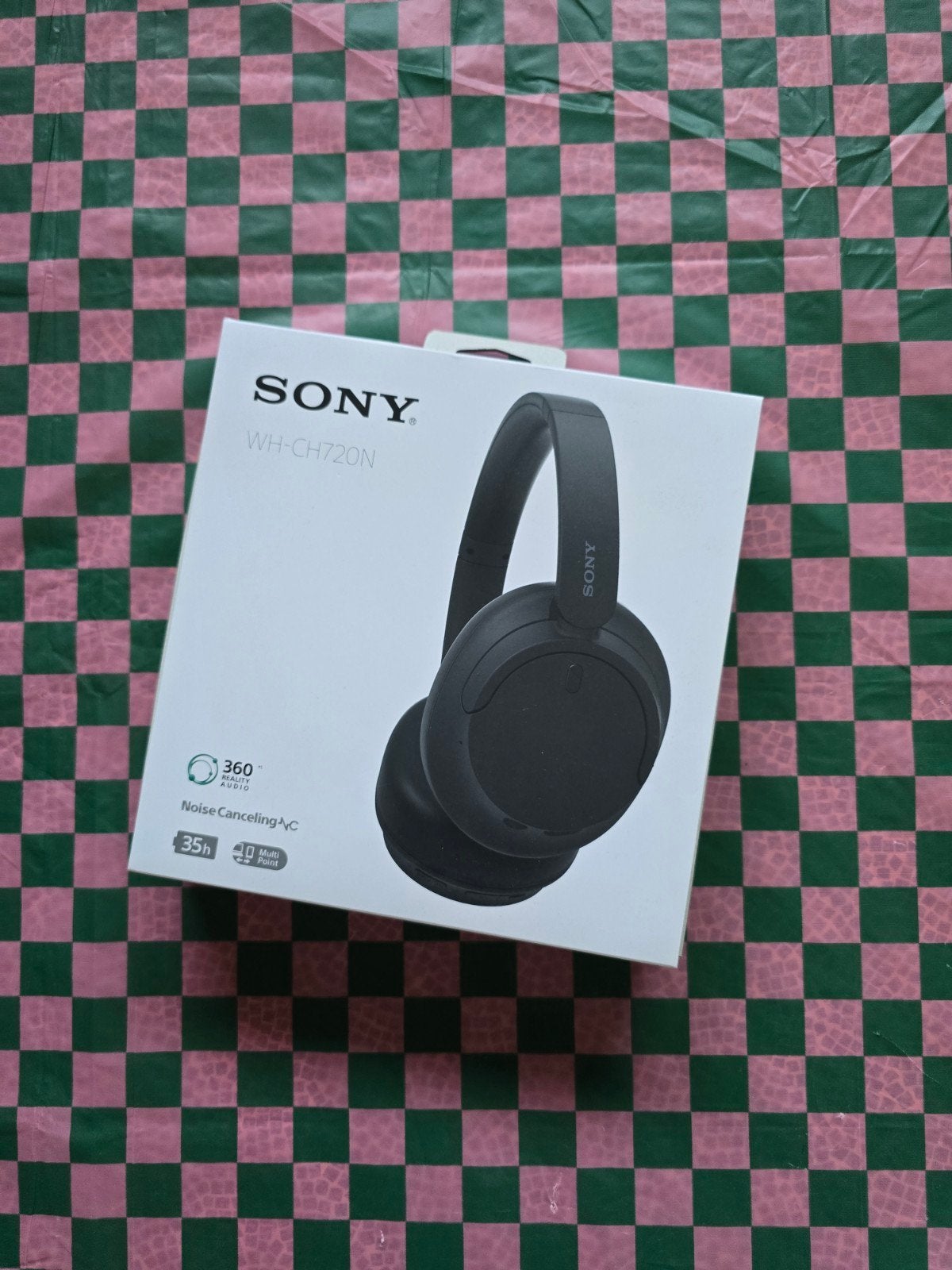 Zwarte Sony WH-CH720N koptelefoon met noise cancelling, TV, Hi-fi & Vidéo, Casques audio, Neuf, Enlèvement ou Envoi, Noir, Sans fil