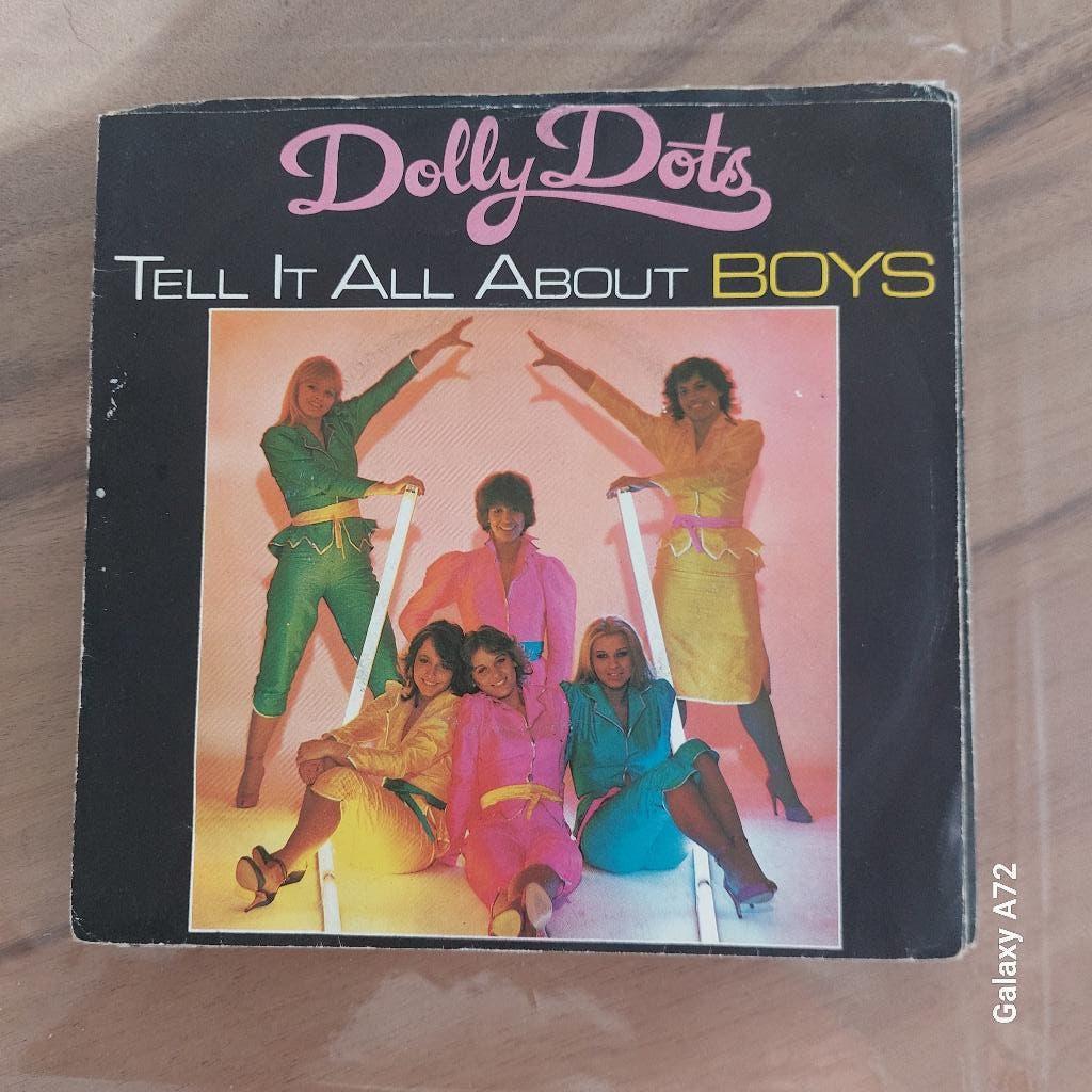 dolly dots tell it all about boys, Enlèvement ou Envoi, Single, 1970 - 1979, Utilisé