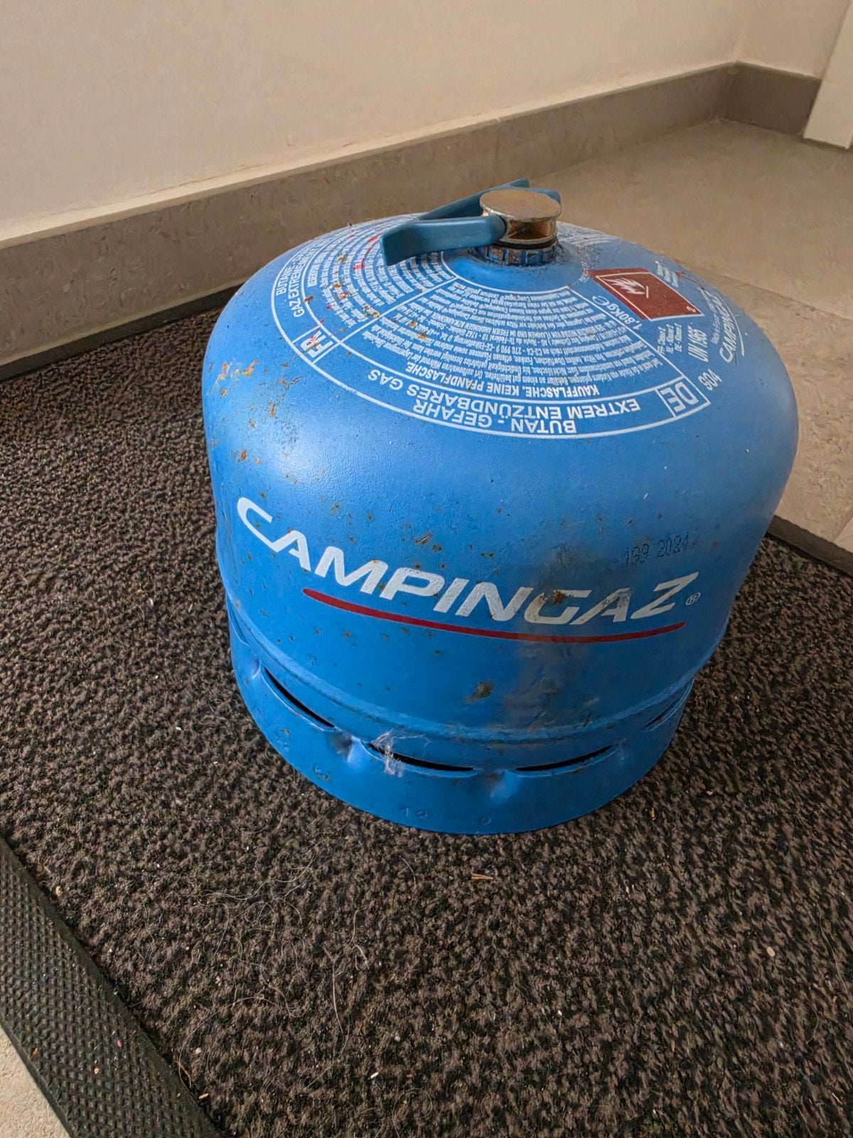 recharge de camping gaz vide, Caravanes & Camping, Accessoires de camping, Enlèvement, Utilisé