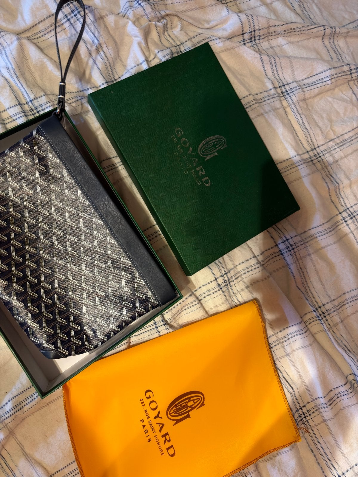 trousse de toilette/accessoires Goyard, Enlèvement, Comme neuf