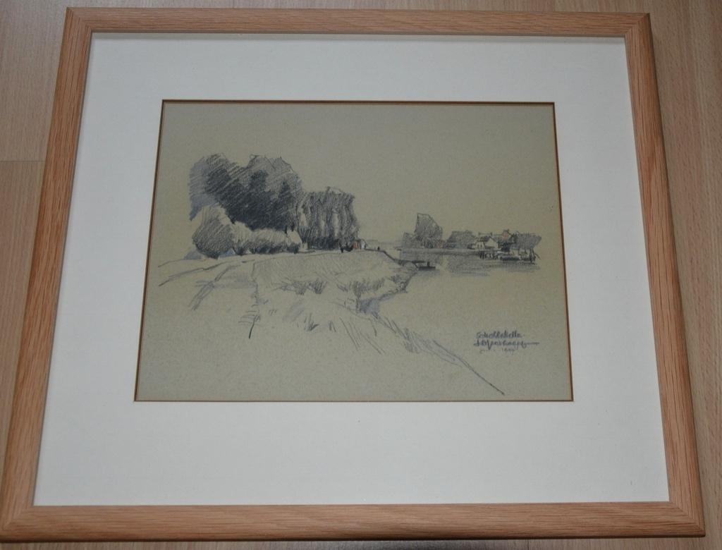 Originele tekening Herman Verbaere, Antiek en Kunst, Kunst | Tekeningen en Fotografie, Ophalen of Verzenden