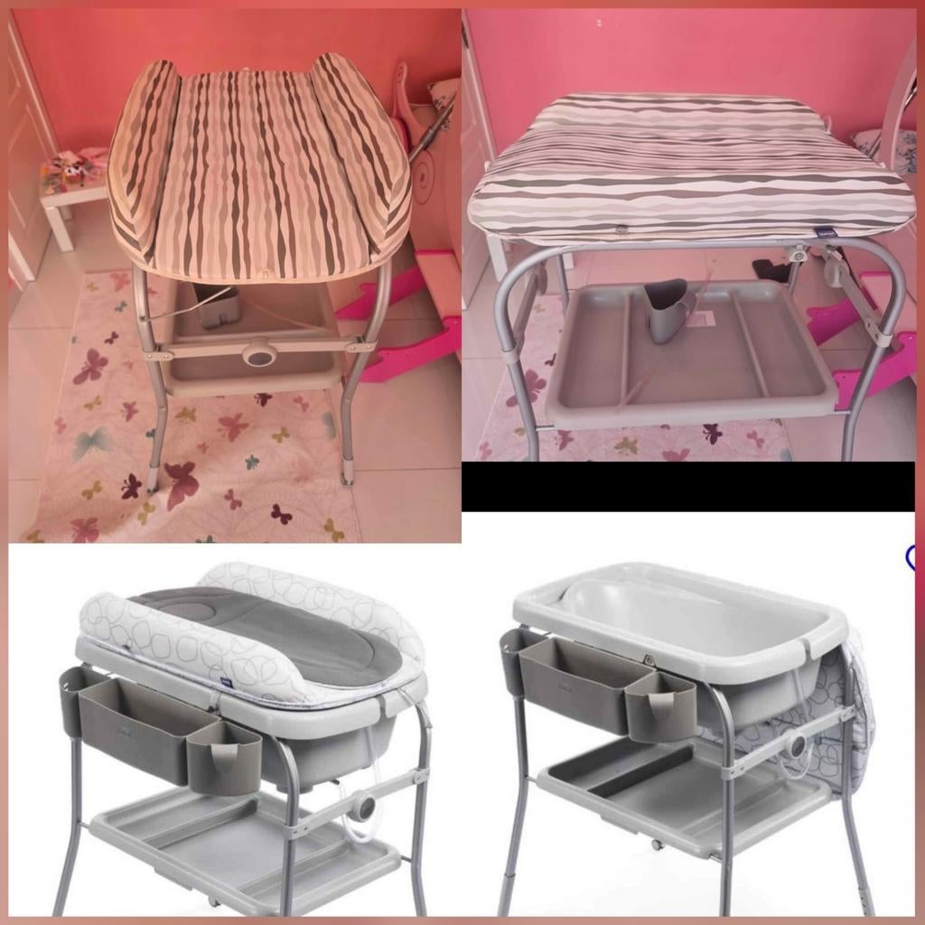 Chicco badje met verzorging tafel, Ophalen, Badje