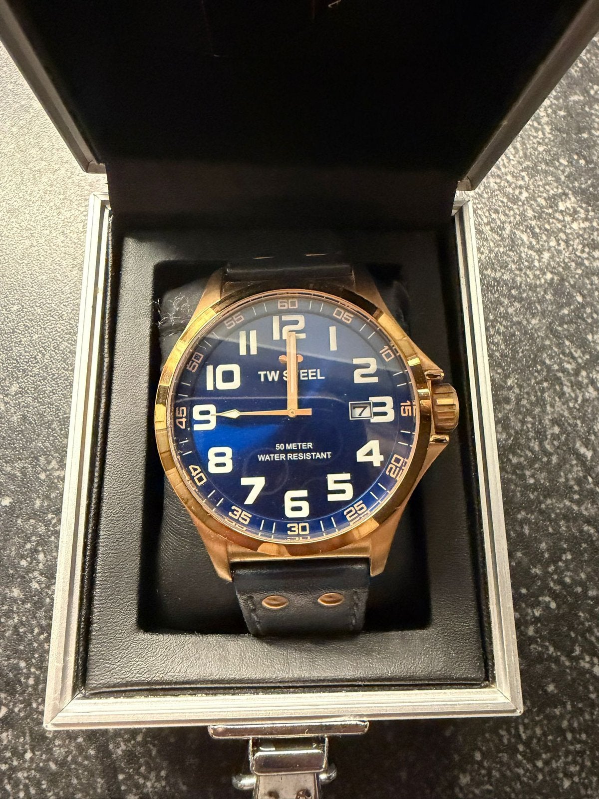 Tw Steel, Handtassen en Accessoires, Horloges | Heren, Ophalen, Zo goed als nieuw