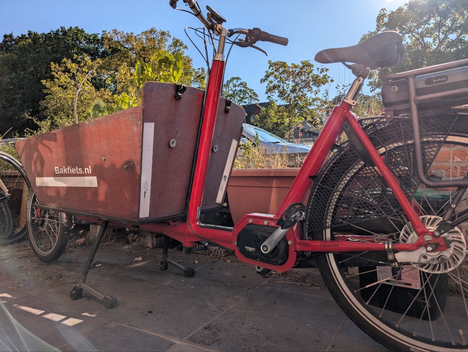 Bakfiets nl Cargo Long Shimano Steps - Opknapper/Donor, Autres marques, Électrique, Frein à tambour, Enlèvement