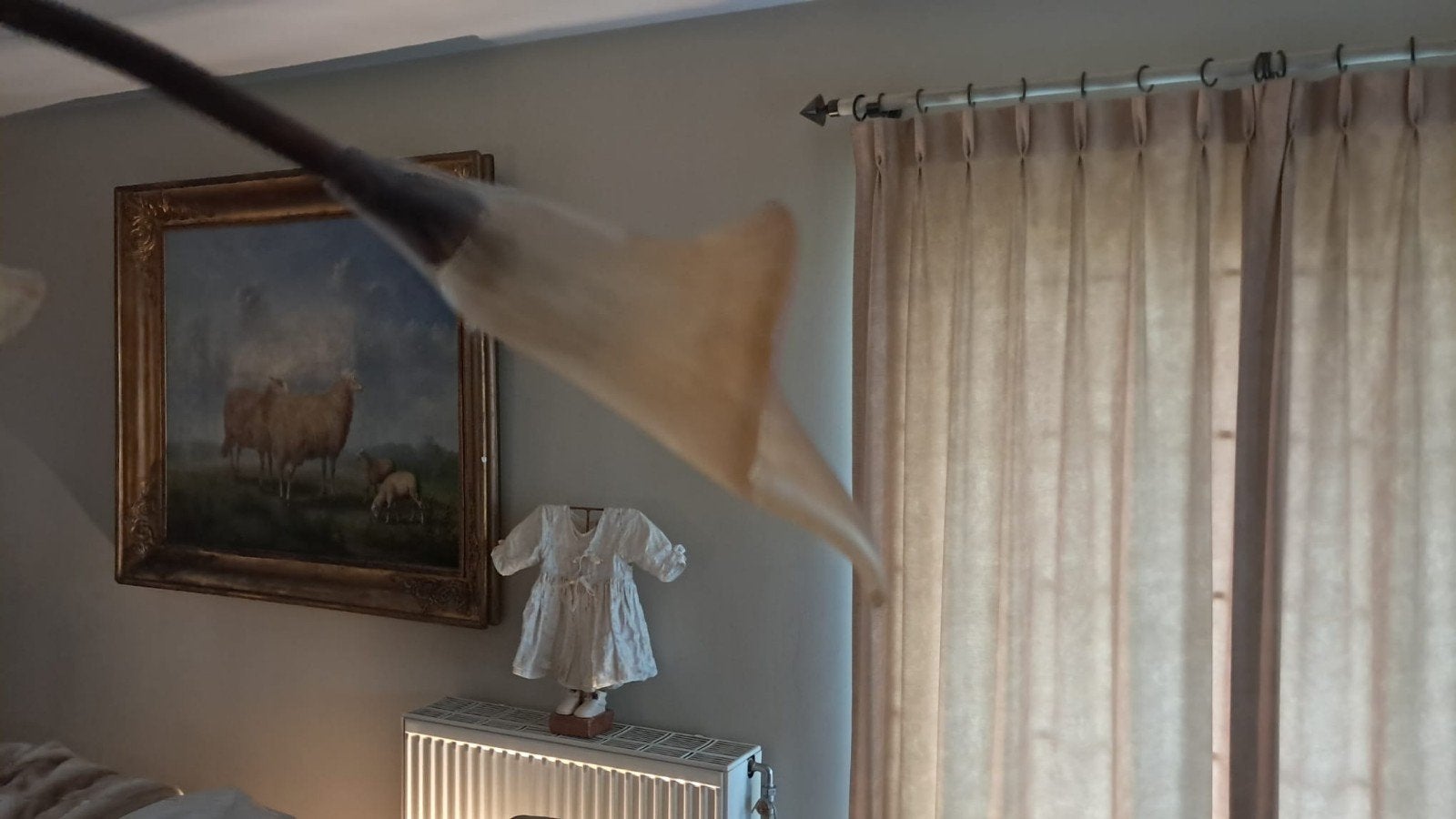 Abat-jour en verre de 10 cm avec ouverture de 1 cm, Enlèvement ou Envoi