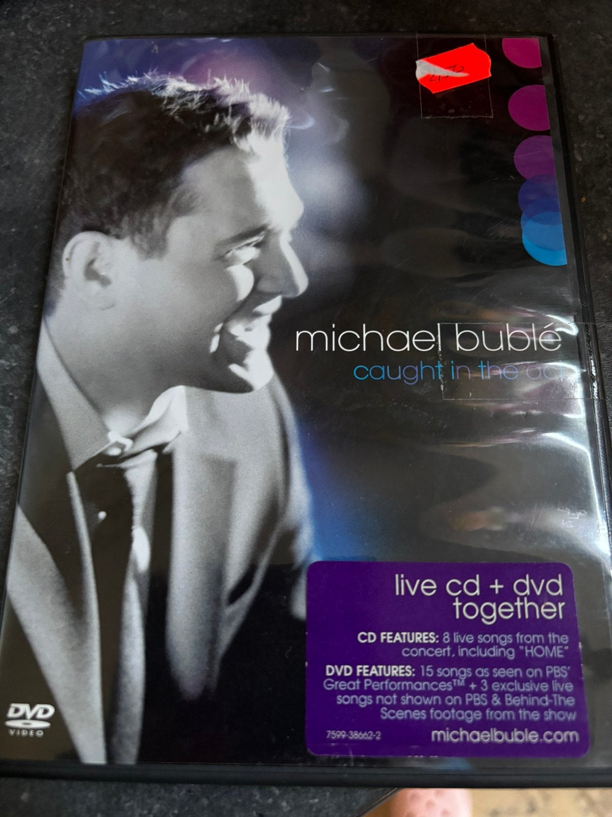 Michael Buble dvd, Cd's en Dvd's, Ophalen of Verzenden, Zo goed als nieuw