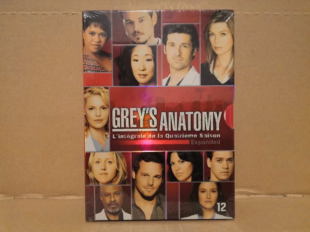 DVD Grey's Anatomy : L'Intégrale De La 4e Saison - Expanded, À partir de 12 ans, Enlèvement, Neuf, dans son emballage, Coffret