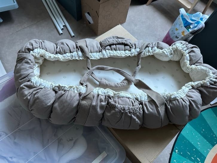 Sebra 3 in 1 babynest Sophora Leaves, Ophalen, Zo goed als nieuw