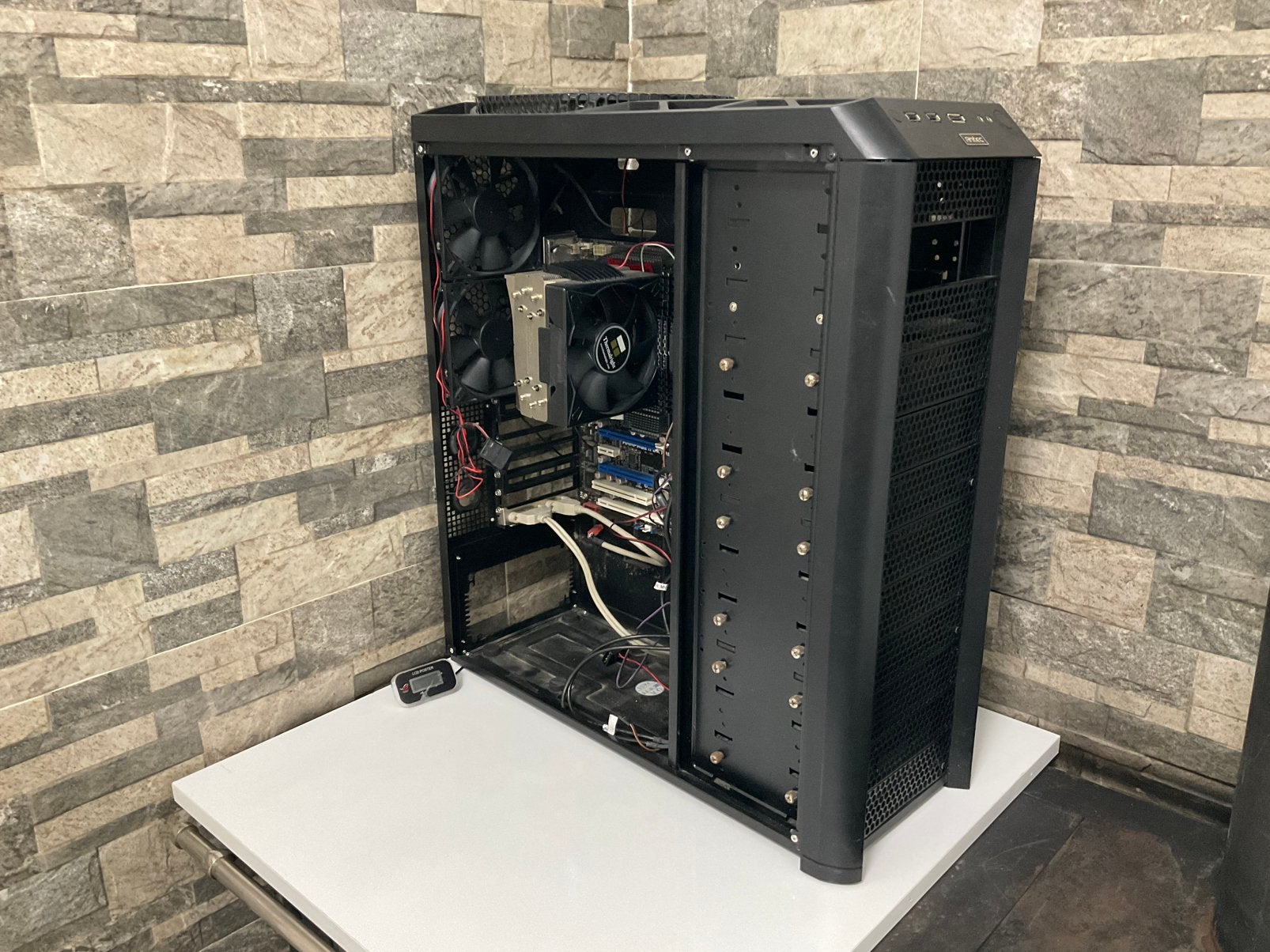 Halve gaming PC, Ophalen, Gebruikt