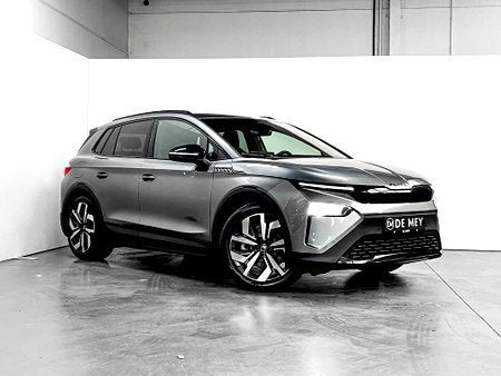 Skoda Elroq 85 Sportline 82kWh / Trekhaak / Camera / Carplay, Autos, Skoda, Argent ou Gris, Achat, Entreprise, Alarme