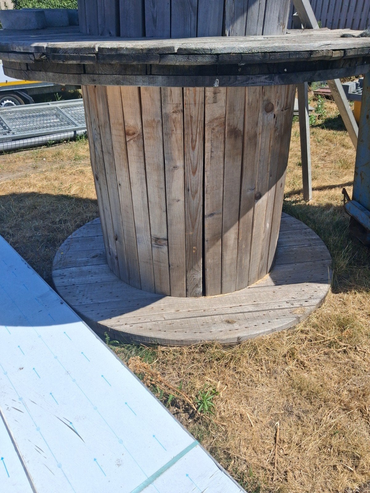 houten bobijn 1.8m doorsnede, Enlèvement, Comme neuf, Rond, Bois