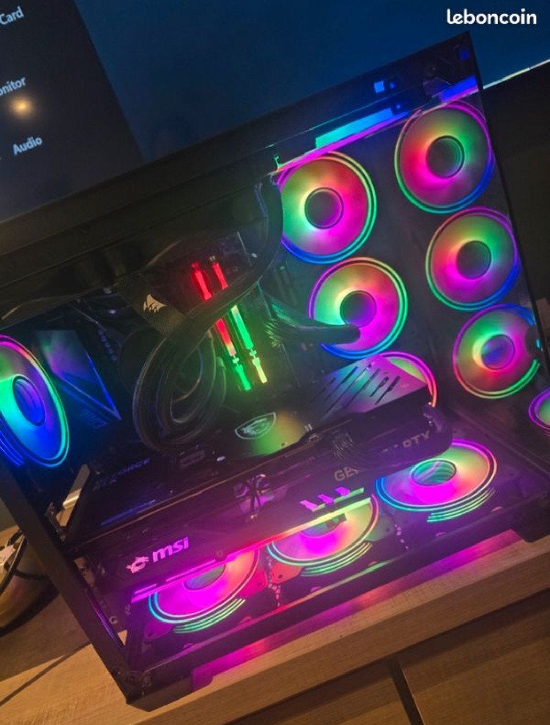 Tour pc gamer RTX 4080super Msi gaming x trio, 32 GB, Virtual Reality, Zo goed als nieuw, AMD Ryzen 7