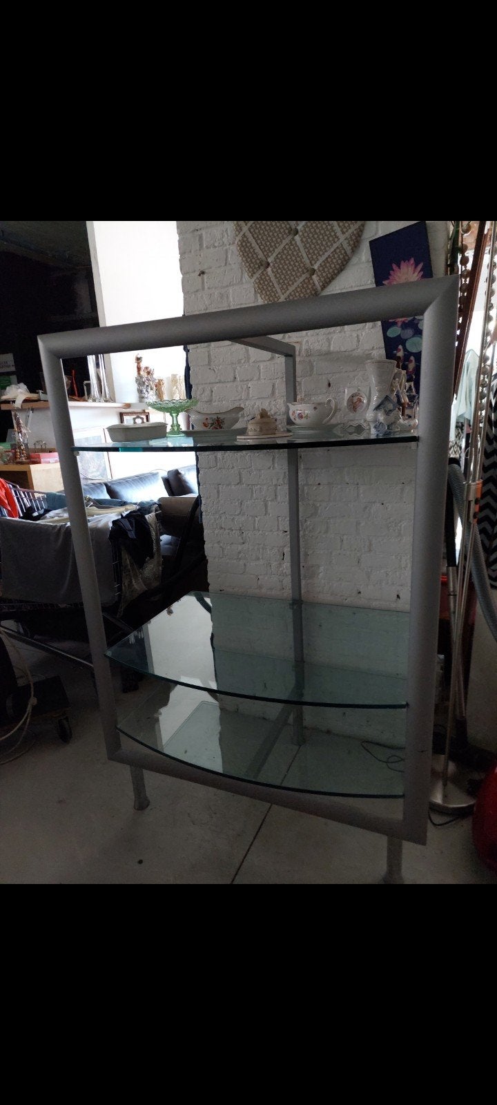 Glazen kast, Huis en Inrichting, Kasten | Vitrinekasten, Ophalen of Verzenden