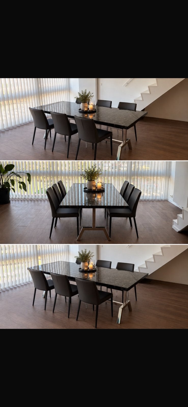 Table a manger 450€, Enlèvement, Comme neuf