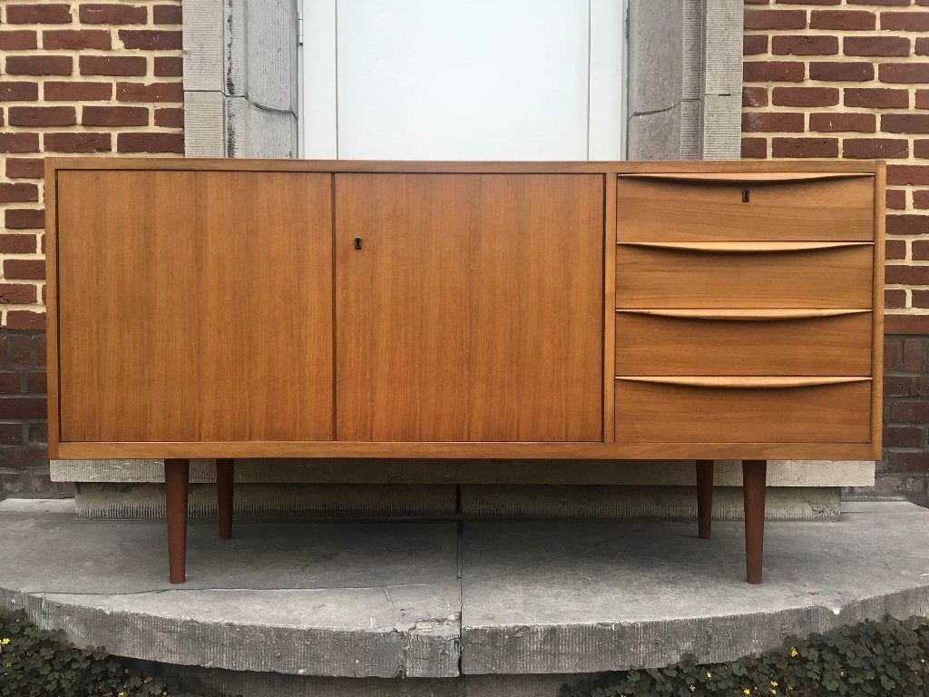 Vintage jaren 60 Scandinavisch Sideboard, Ophalen