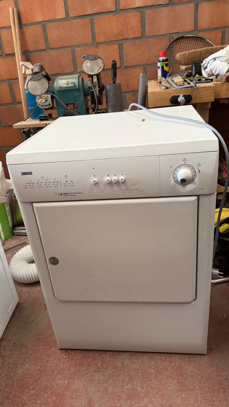 Zanussi droogkast, Elektronische apparatuur, Ophalen, Gebruikt, Luchtafvoer
