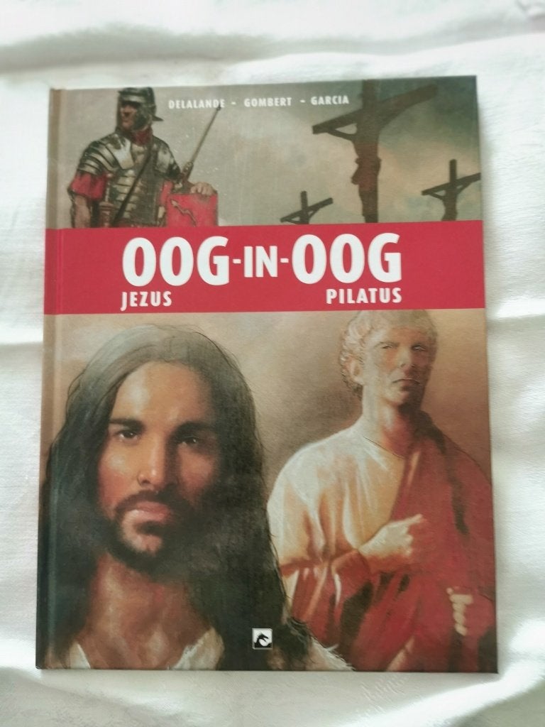 Oog in oog Jezus Pilatus HC, Eén stripboek, Ophalen of Verzenden, Zo goed als nieuw