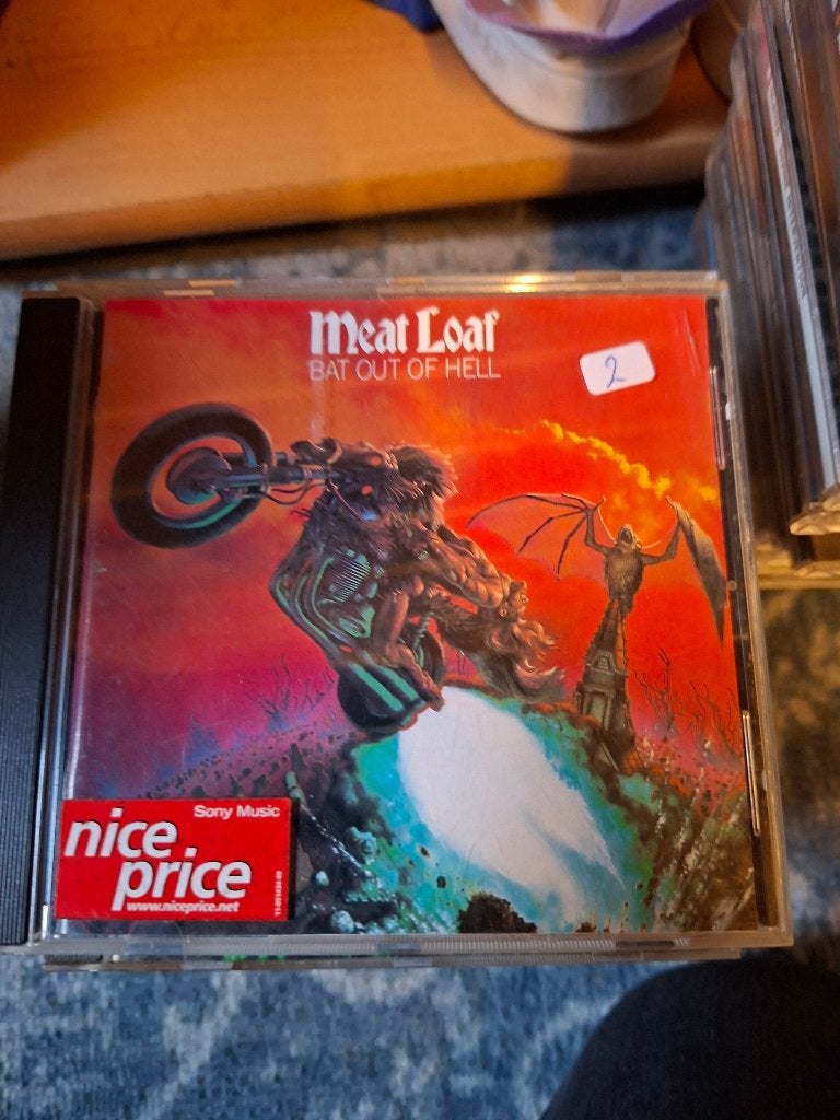 cd - meat loaf - bat out of hell, Gebruikt, Hardrock, Ophalen of Verzenden, Inclusief boekje