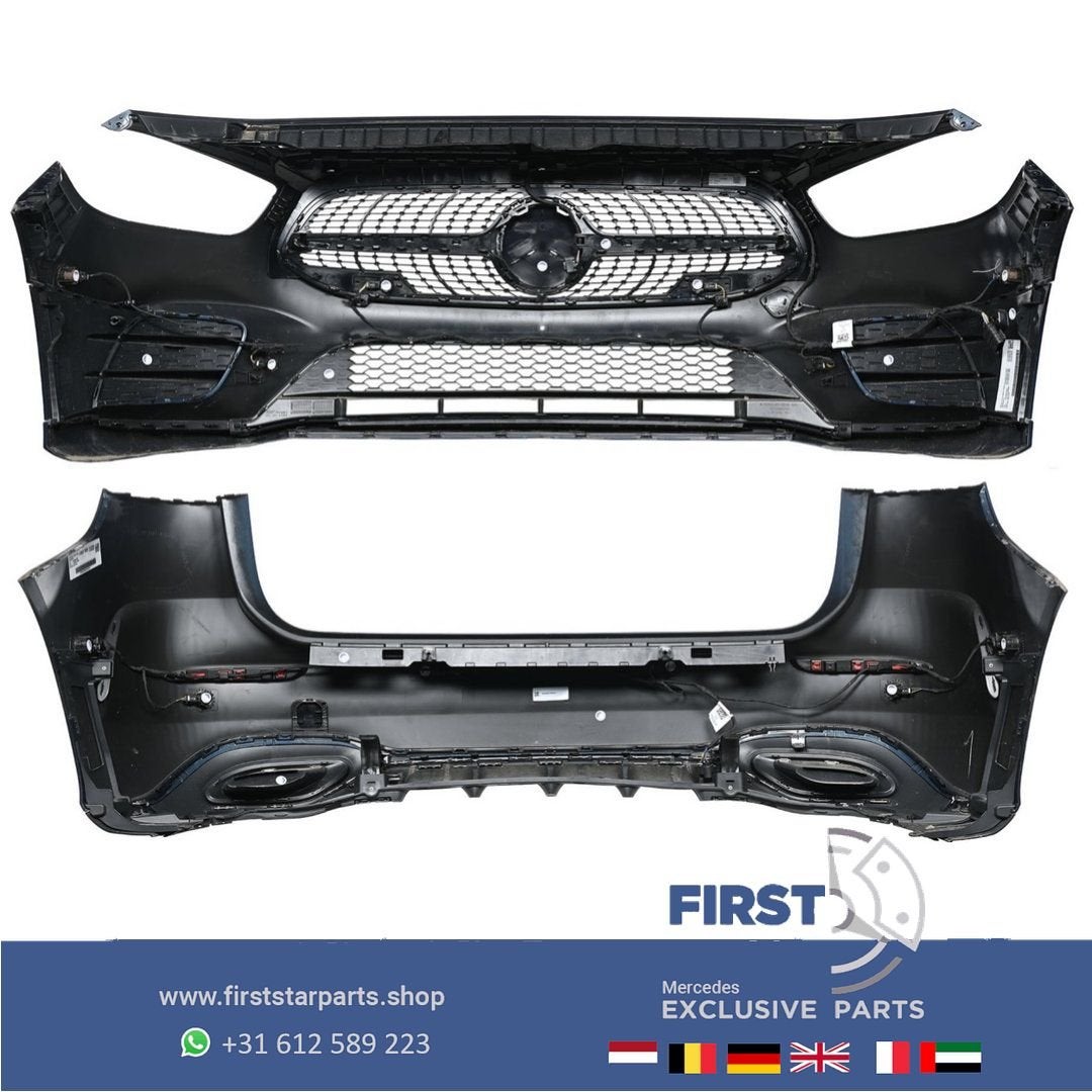 W247 BUMPER SET Mercedes B KLASSE AMG PAKKET VOORBUMPER + AC, Gebruikt, -, Ophalen of Verzenden, Bumper