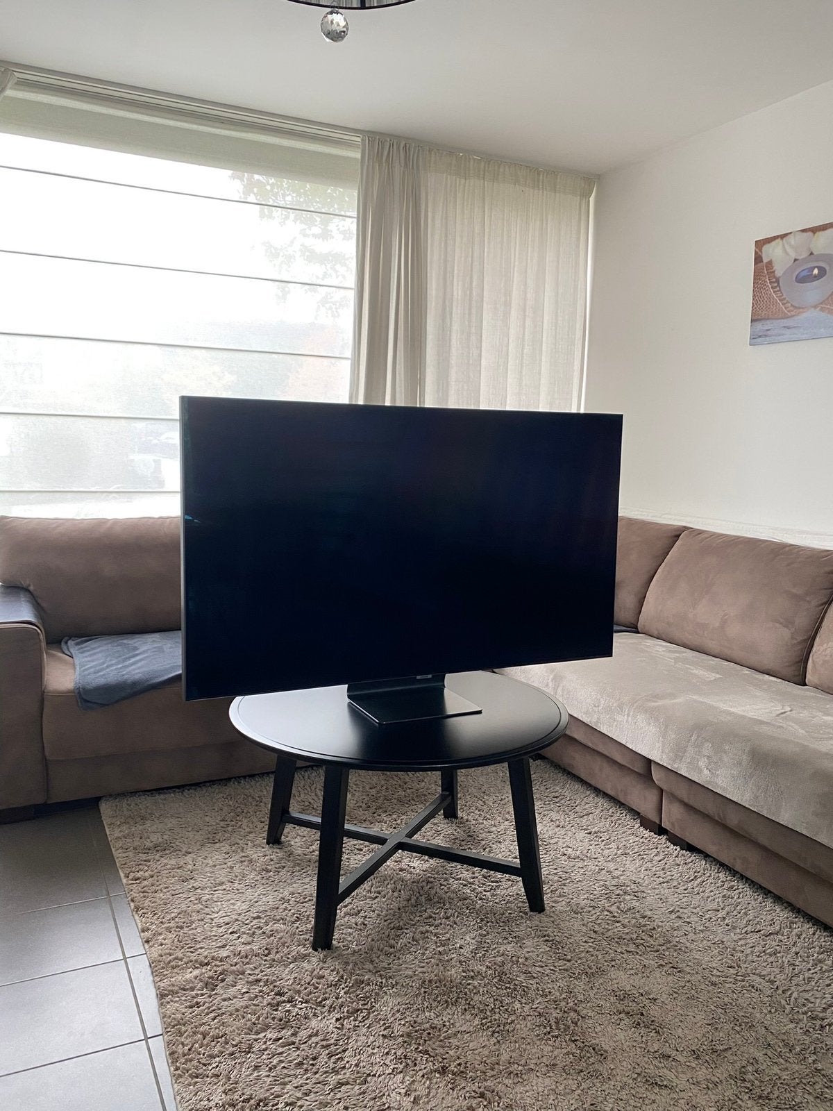 SAMSUNG QLED 4K TV 55Q95T, TV, Hi-fi & Vidéo, QLED, 120 Hz, Comme neuf, Enlèvement