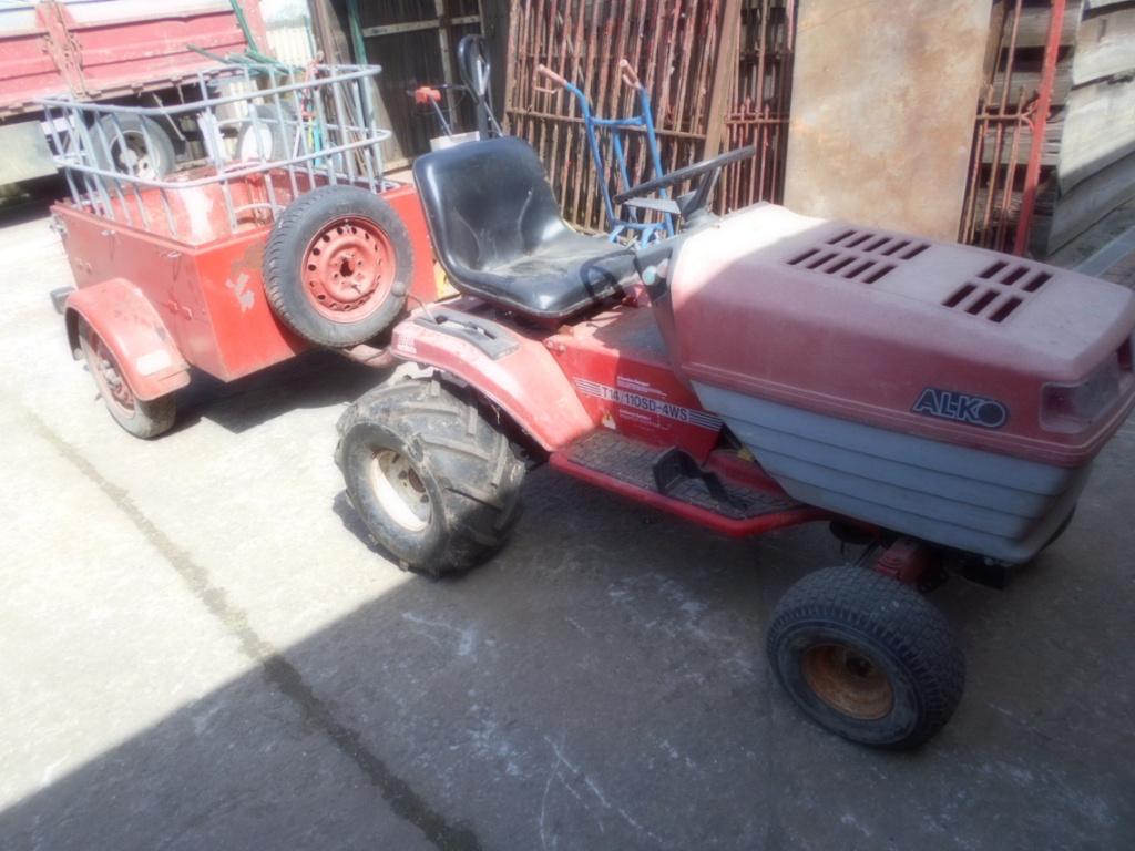 tuinmachines voor herstel of onderdelen, Ophalen, Gebruikt