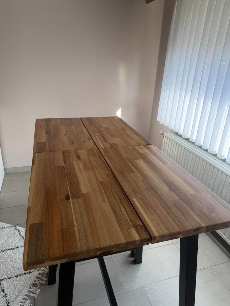 Ikea SKOGSTA bartafel x 2 stuk, Huis en Inrichting, Tafels | Eettafels, Ophalen, Zo goed als nieuw