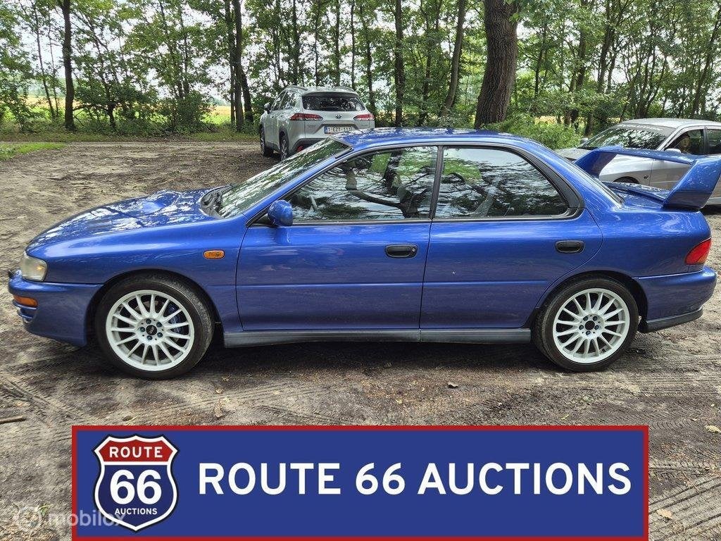 Subaru Impreza | 1998 | Route 66 Auctions, Auto's, Subaru, Zwart, Bedrijf, Handgeschakeld