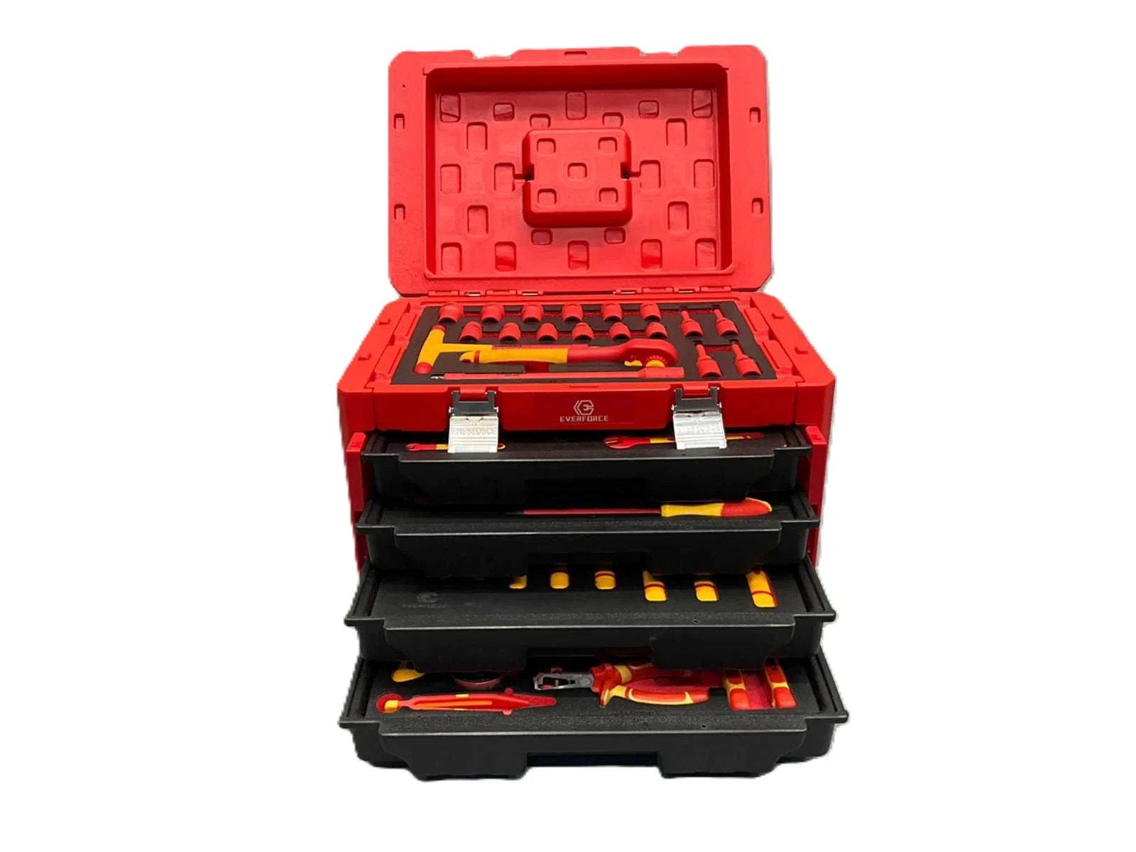 EVERFORCE Elektra gereedschap 55 pcs gecertificeerd 1000V, k, Nieuw