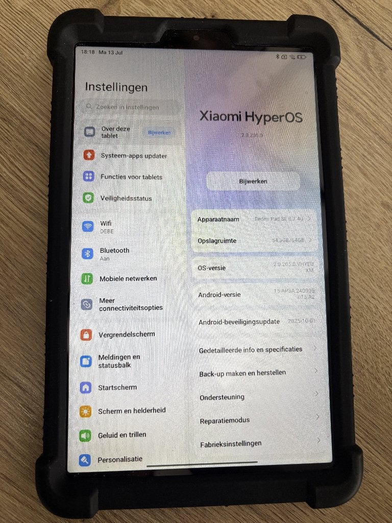 Xiaomi Redmi Pad SE 8.7 4G (64 GB) + stevige beschermhoes, Computers en Software, Android Tablets, Nieuw, Wi-Fi en Mobiel internet