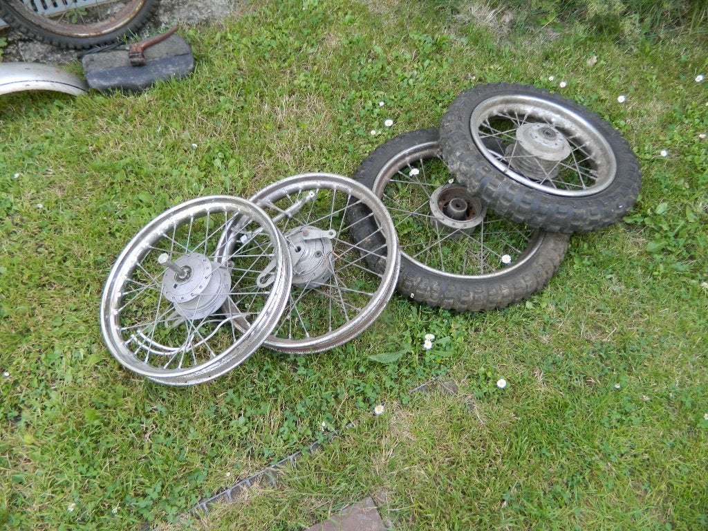 Lot de roues Italjet JC, Enlèvement, Utilisé, Autres types, Autres marques