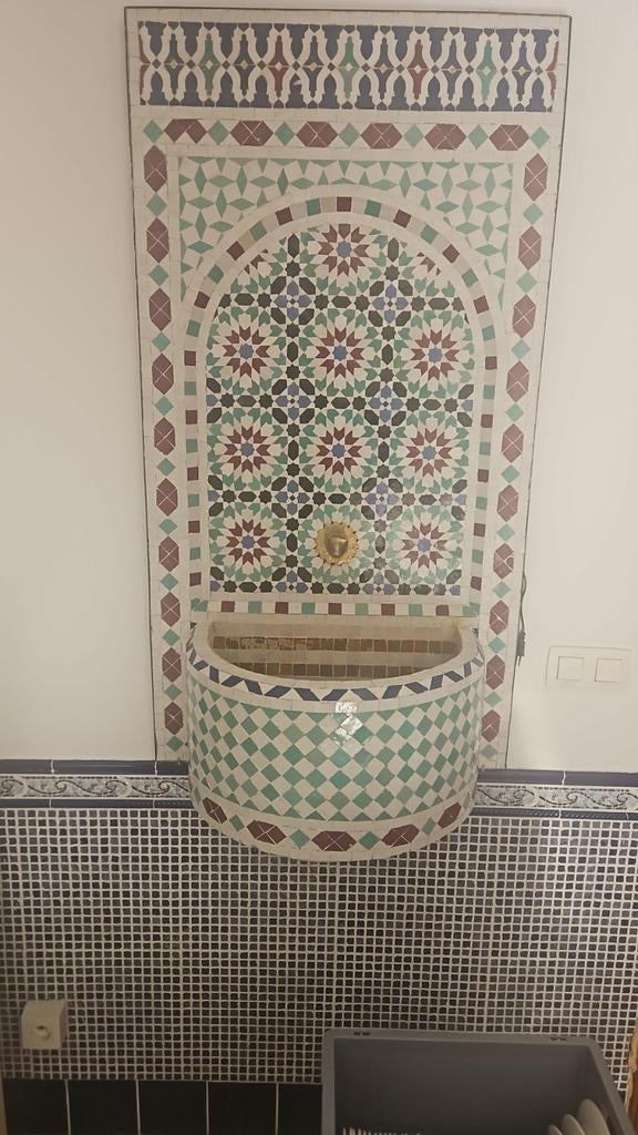 Fontaine artisanale du Maroc neuf, Ophalen of Verzenden