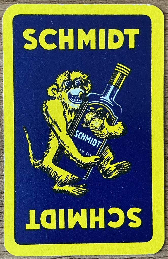 Speelkaart SCHMIDT, Verzamelen, Speelkaarten, Jokers en Kwartetten, Ophalen of Verzenden, Zo goed als nieuw, Speelkaart(en)