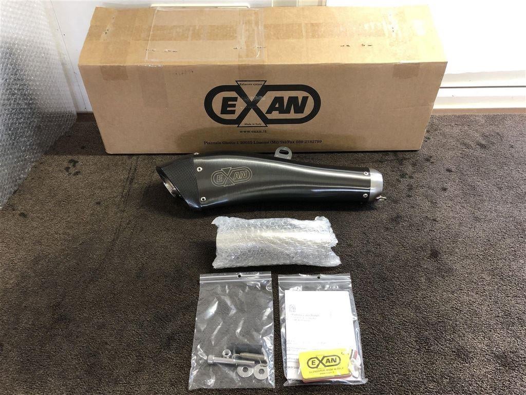 Exan X-Black Evo uitlaat demper Kawasaki ZX-6R ZX6R 09-12, Motoren, Verzenden, Nieuw