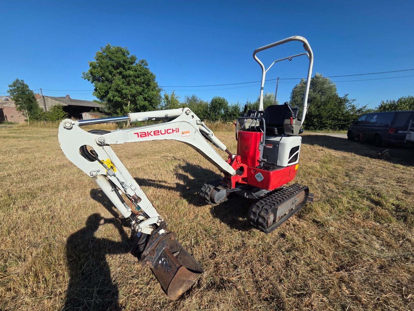 Takeuchi TB210R 2021, Enlèvement ou Envoi, Grue