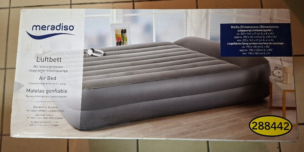Dubbele luchtmatras, Caravans en Kamperen, Luchtbedden, Ophalen, Nieuw, 2-persoons