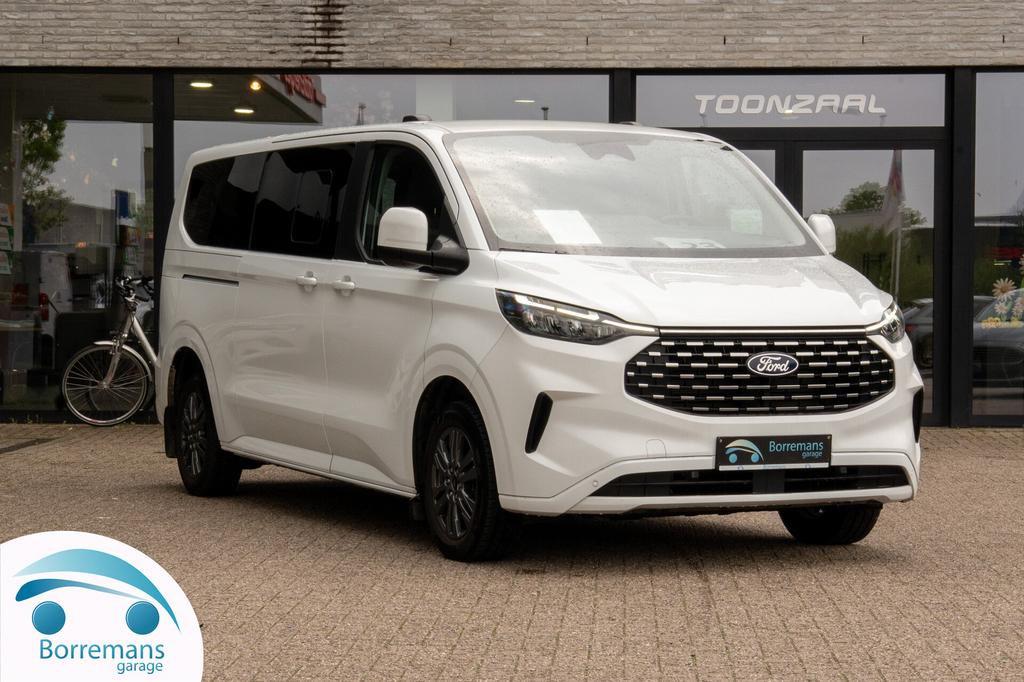 Ford Tourneo Custom  2.0 EcoBlue L2 Titanium | 9PL | Leder, Autos, Camionnettes & Utilitaires, Achat, Euro 6, Entreprise, Diesel