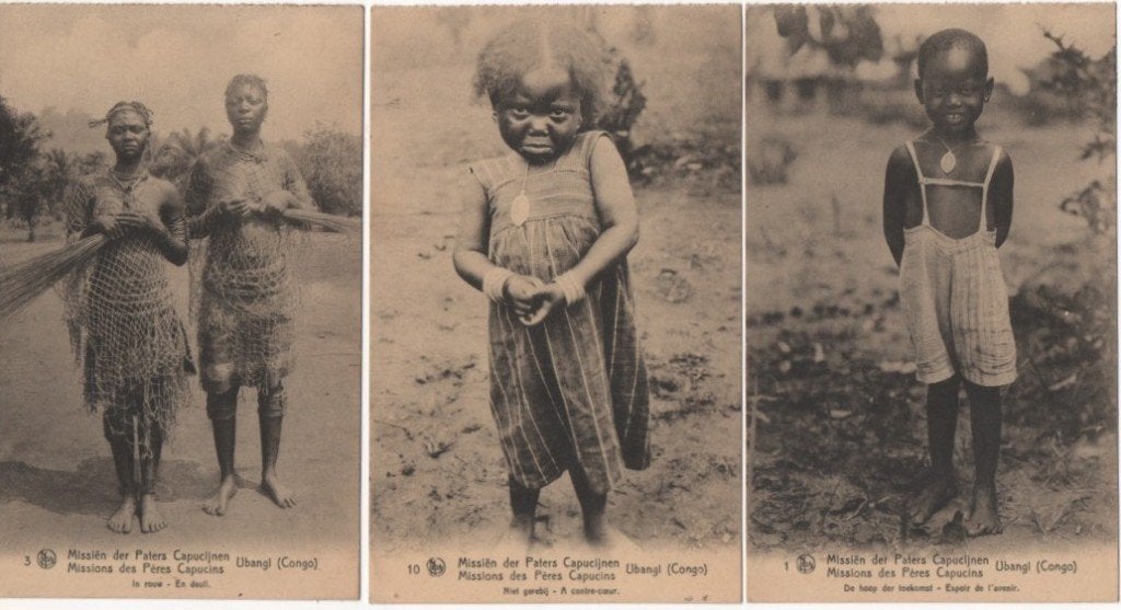 CAPUCINS - UBANGI, Collections, Enlèvement ou Envoi, 1920 à 1940, Affranchie