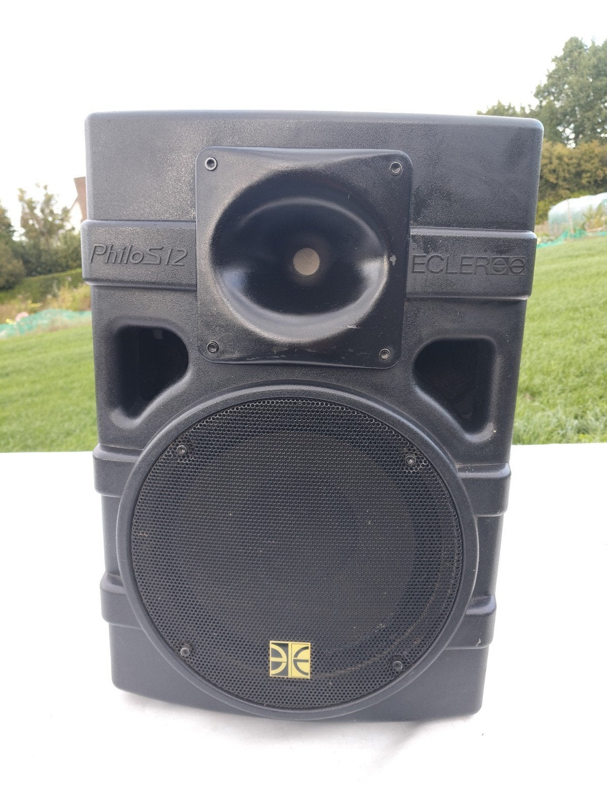 Haut-parleur Ecler Philos 12, TV, Hi-fi & Vidéo, Enlèvement, 150 watts ou plus, Kit d'enceintes