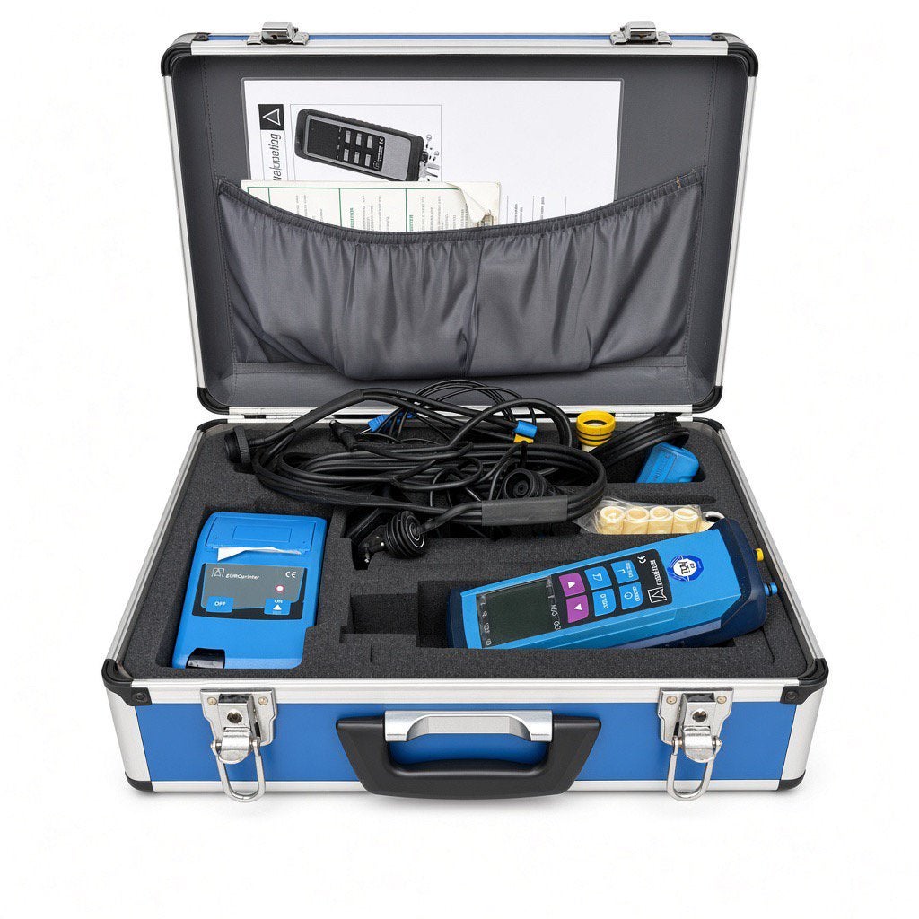 EUROLYZER Rookgasanalyser set (zo goed als nieuw), Bricolage & Construction, Enlèvement, Comme neuf, Autres appareils de mesure ou compteurs