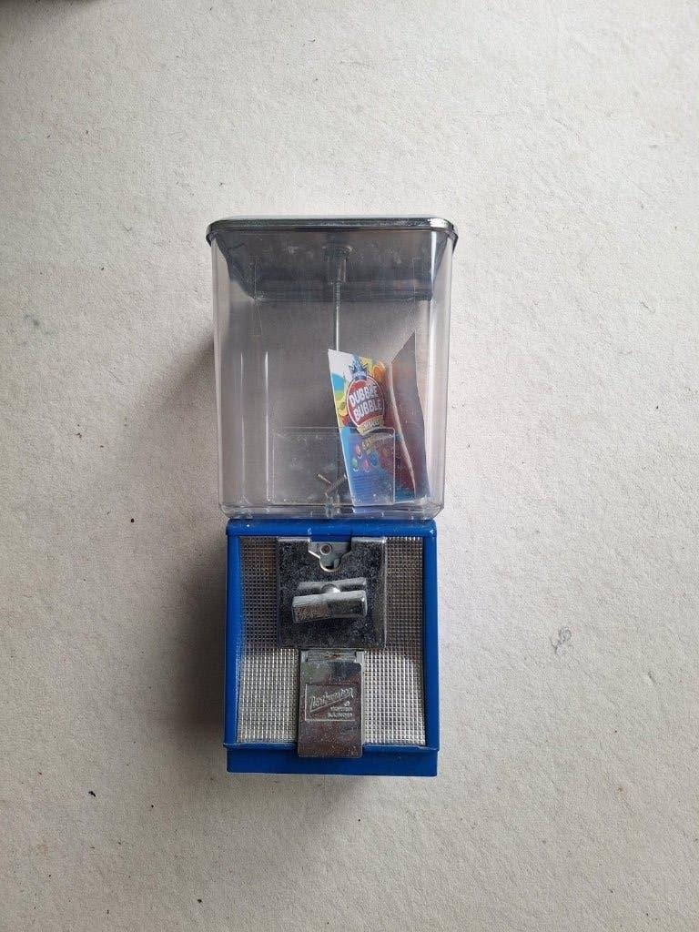 snoepautomaat met sleutel, Ophalen, Gebruikt